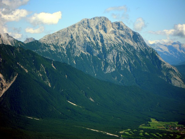 Südwestflanke der Hohen Munde, gesehen vom Simmeringhorn